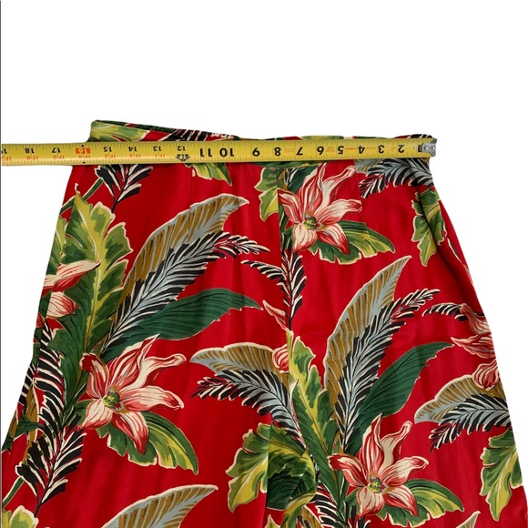 ILYSEHART LTD Women’s Tropical Print Pants Size 12 - Picture 8 of 14